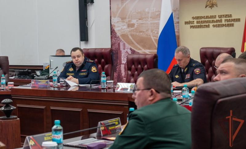 В Росгвардии состоялось заседание Оперативного штаба