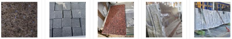 Цветная гранитная брусчатка для городских проектов