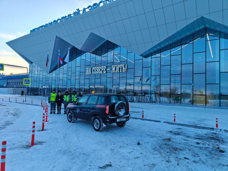 Работники Северо-Западного филиала ведомственной охраны Минтранса России обеспечили безопасность на открытии нового терминала аэропорта Мурманска