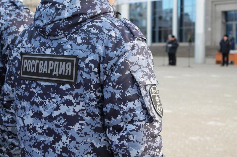 В Саранске росгвардейцы задержали мужчину, по подозрению в повреждении автомобиля