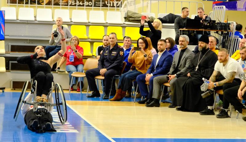 Офицер Росгвардии принял участие в открытии второго Паралимпийского урока для ветеранов СВО в Тамбовской области