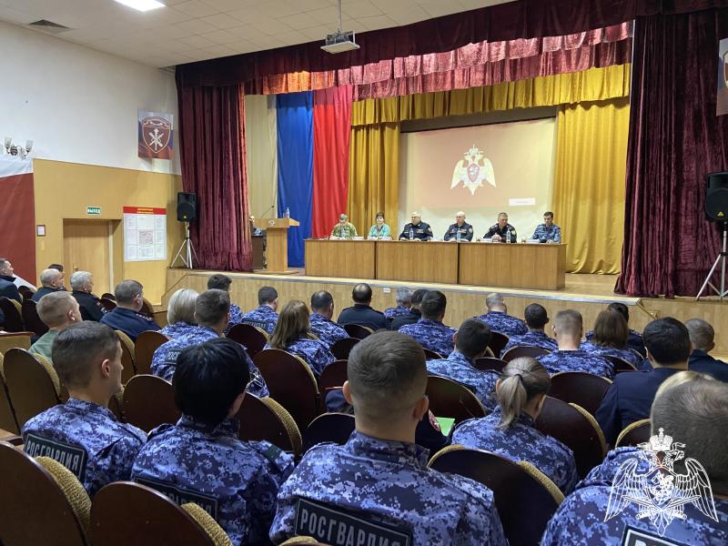 В территориальном Управлении Росгвардии прошел вечер вопросов и ответов