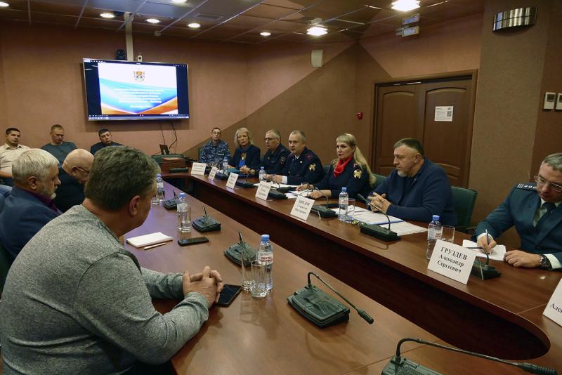 В Кузбасском технопарке состоялось заседание координационного совета с частными охранными организациями