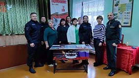 Росгвардейцы побывали на малой родине Героя России Алексея Скворцова