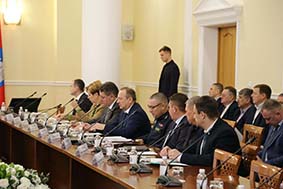 Росгвардейцы приняли участие в совместном заседании областной Антитеррористической комиссии и оперативного штаба в Орловской области