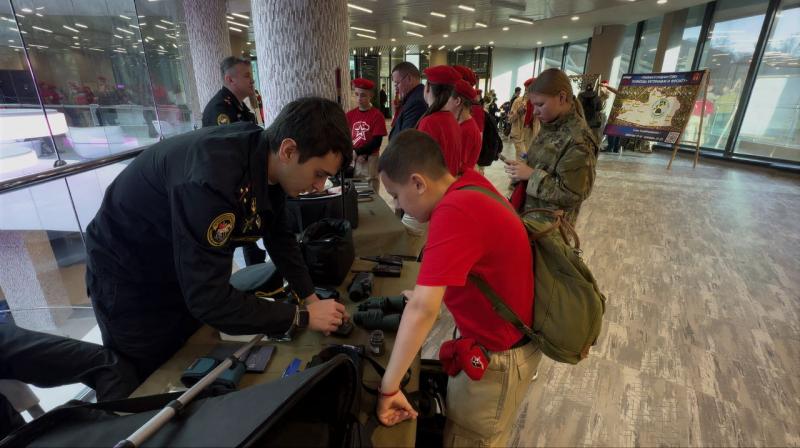 Военные следователи СК России приняли участие в региональном финале конкурса «Юнармеец года»
