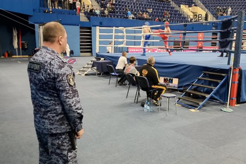 Росгвардия обеспечила безопасность крупных спортивных мероприятий в Кузбассе