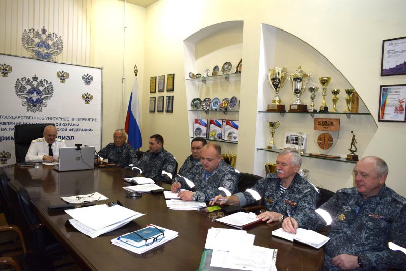 В Приморском филиале ведомственной охраны Минтранса России завершились учебно-методические сборы