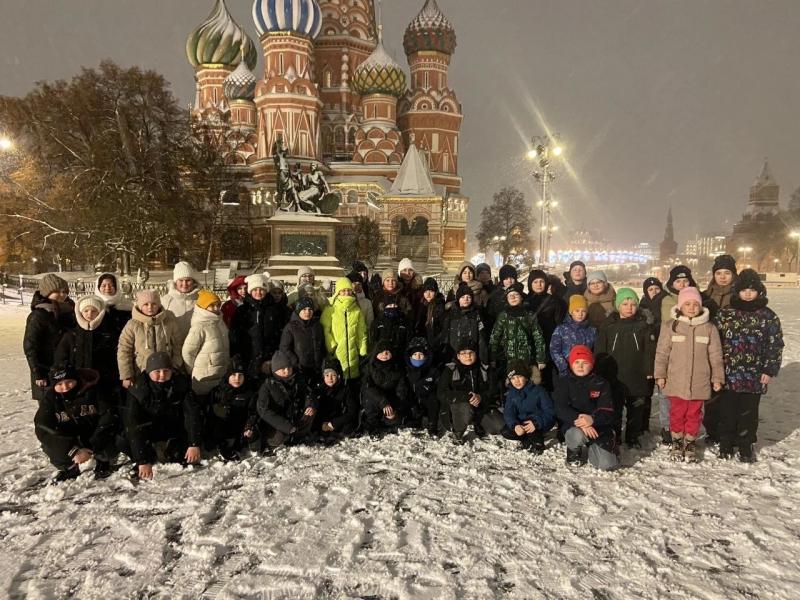 Дети росгвардейцев из Мордовии стали гостями новогодней Москвы