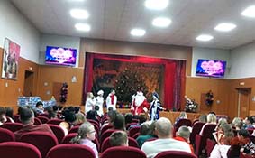 Детей росгвардейцев в Орле поздравил «Дед Мороз специального назначения»